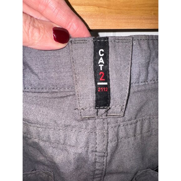 Ariat FR Relaxed M4 DuraLight Ripstop Flame Resistant Pant Gray Jeans Workwear - Picture 10 of 13